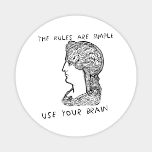 use your brain Magnet